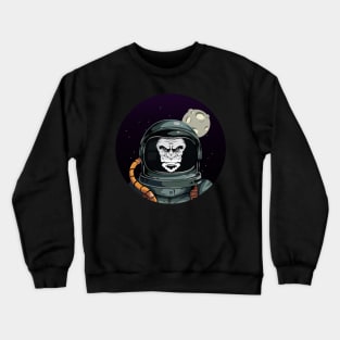 Astronaut Ape Crewneck Sweatshirt